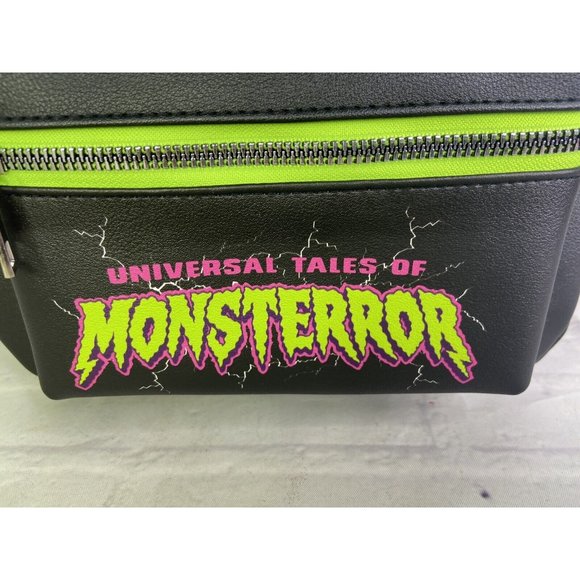 Universal Studios Monsters Monsterror Mini Backpack Bag Dracula Mummy Wolfman - Picture 4 of 11
